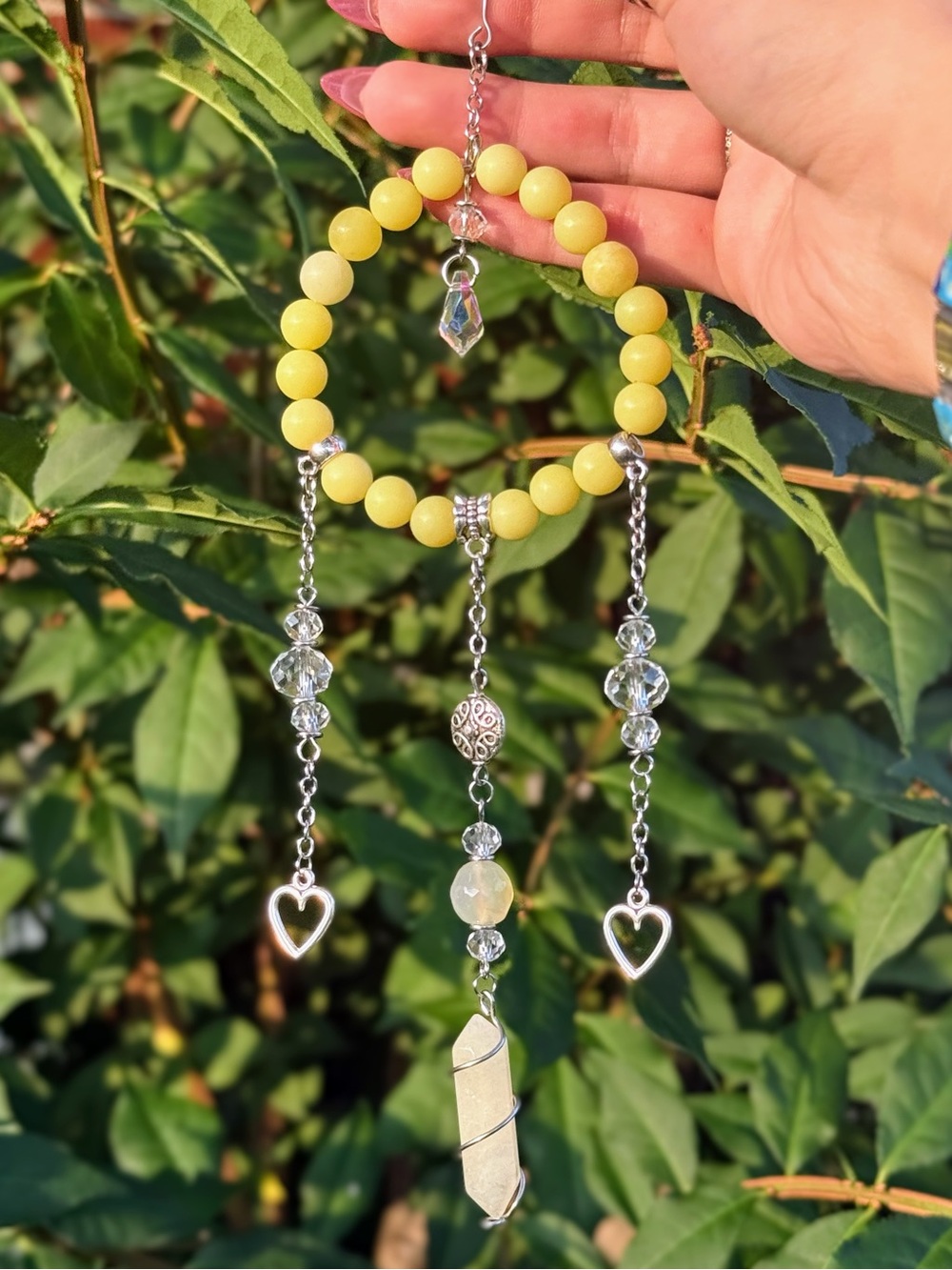 Lemon Jade Suncatcher